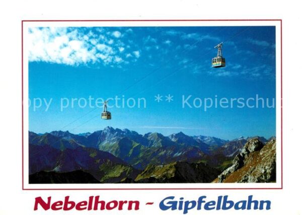 Seilbahn Nebelhorn