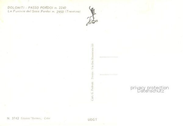 Seilbahn Funivia Sass Pordoi Dolomiti – Bild 2
