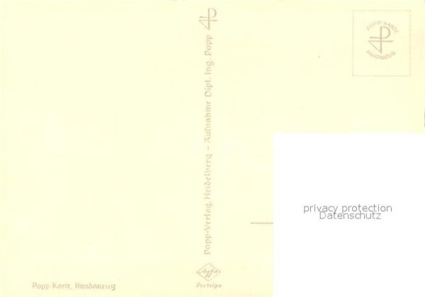 Foto Popp Nr. Heidelberg Schloss – Bild 2