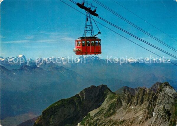 Seilbahn Säntis Alpenpanorama