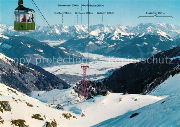 Seilbahn Gletscherbahn Zellerbecken Krefelderhüt