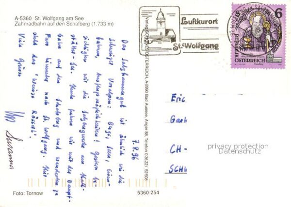 Zahnradbahn St. Wolfgang am See Schafberg – Bild 2