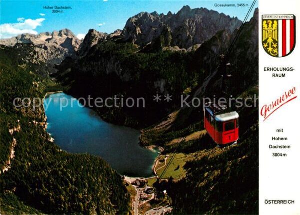 Seilbahn Gosaukamm Gosausee Hoher Dachstein