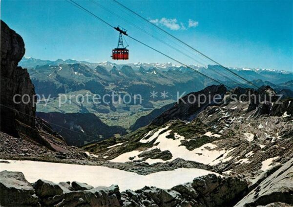 Seilbahn Säntis Churfirsten Glarner Alpen