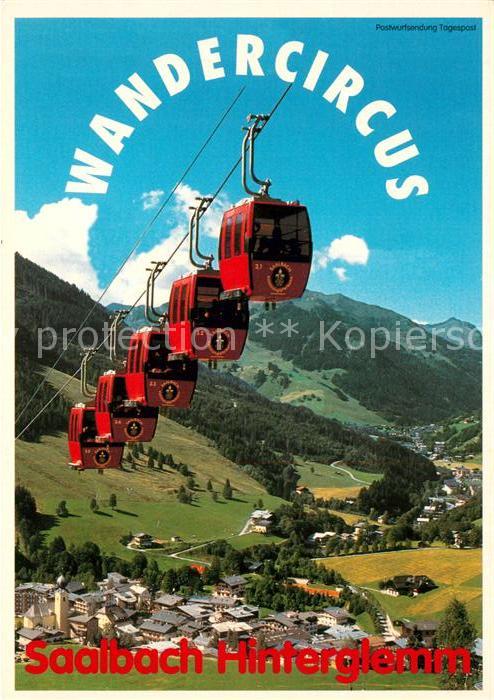 Seilbahn Wandercircus Saalbach Hinterglemm