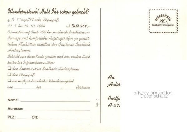 Seilbahn Wandercircus Saalbach Hinterglemm – Bild 2