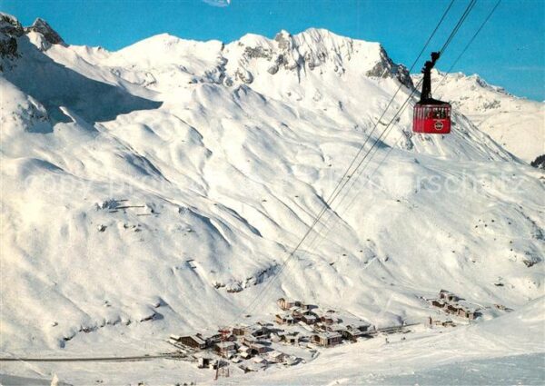 Seilbahn Zürs am Arlberg Madloch Omeshorn