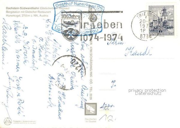 Seilbahn Dachstein-Südwandbahn Gletscher-Restaur – Bild 2