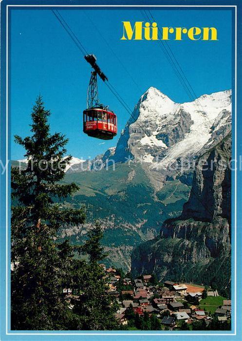Seilbahn Schilthorn Mürren Eiger