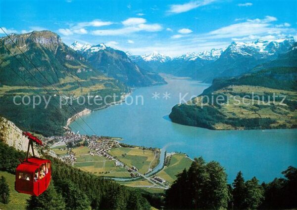 Seilbahn Brunnen-Urmiberg Vierwaldstättersee Bru
