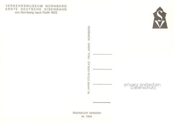 Eisenbahn Erste Deutsche Eisenbahn Nürnberg Fürth – Bild 2