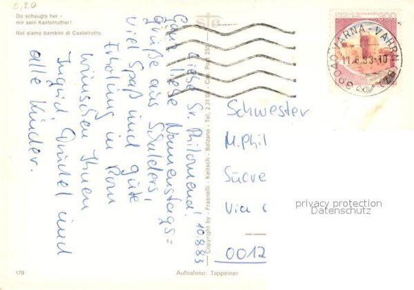 Trachten Italien Castelrotto Kinder – Bild 2