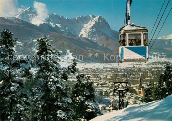 Seilbahn Wankbahn Zugspitzgruppe Garmisch-Parten