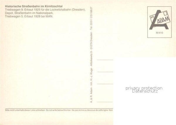 Strassenbahn Kirnitzschtalbahn – Bild 2