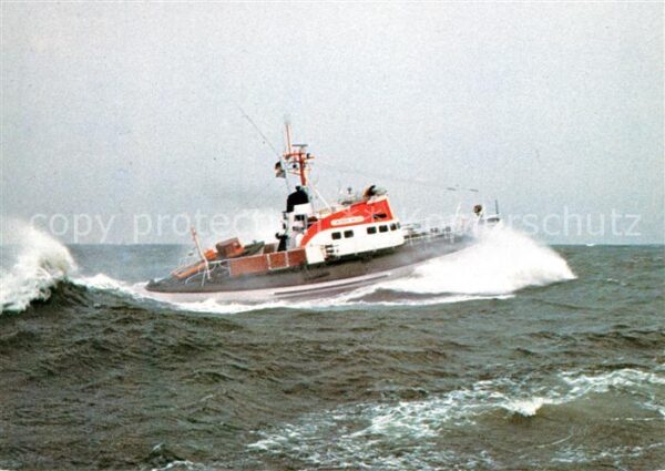 Motorboote Seenotkreuzer mit Tochterboot Theodor H