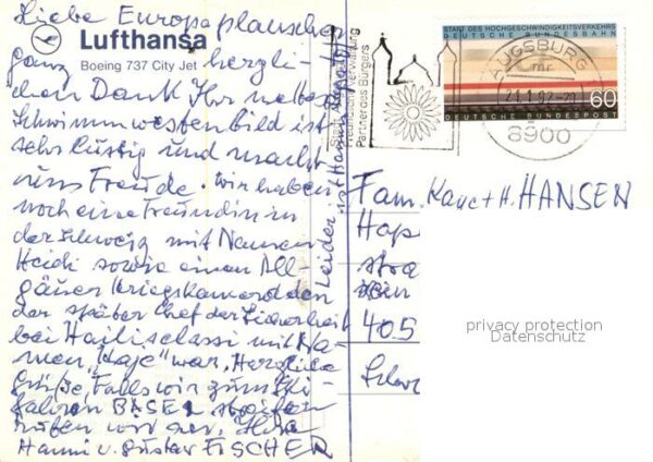 Lufthansa Boeing 737 City Jet – Bild 2