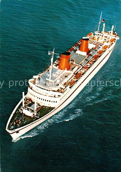 Schiffe Ships Navires MS Europa Hapag-Lloyd Fliegeraufnahme