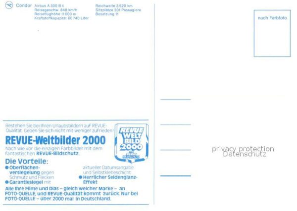 Flugzeuge Zivil Condor Airbus A 300 B4 – Bild 2