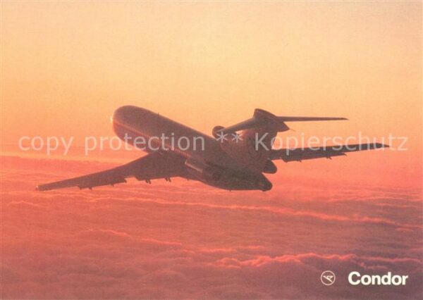 Flugzeuge Zivil Condor Europa-Jet Boeing 727-230
