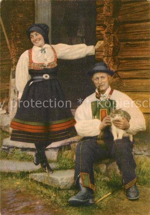 Trachten Norwegen Norge Fra Setesdal