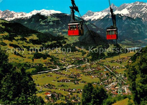 Seilbahn Hochjochbahn Montafon Schruns Tschaggun