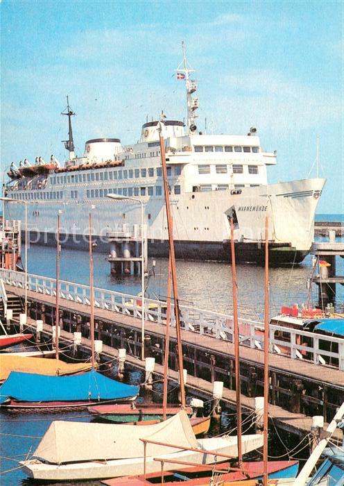 Schiffe Ships Navires Fährschiff Warnemünde Rostock