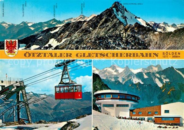 Seilbahn Ötztal Gletscherbahn Sölden