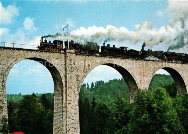 Eisenbahn Weissenbach-Viadukt Degersheim
