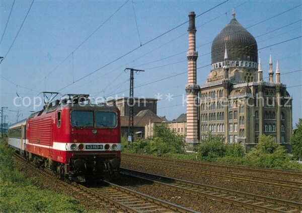 Eisenbahn Elektro-Personenzuglokomotive 143 863-9
