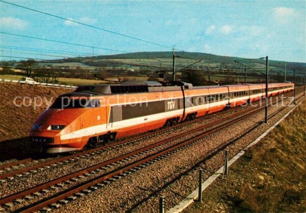 Eisenbahn Train a Grande Vitesse de la S.N.C.F.