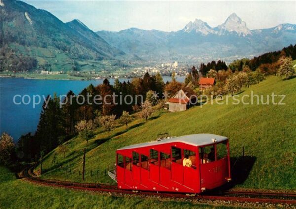 Zahnradbahn Treib-Seelisberg-Bahn Brunnen Mythen