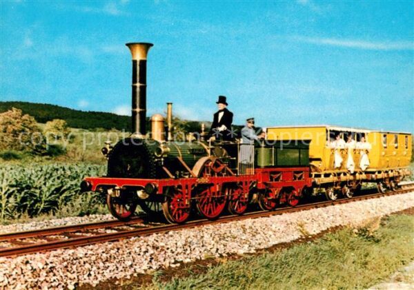 Lokomotive Adler Erste deutsche Eisenbahn Nürnberg