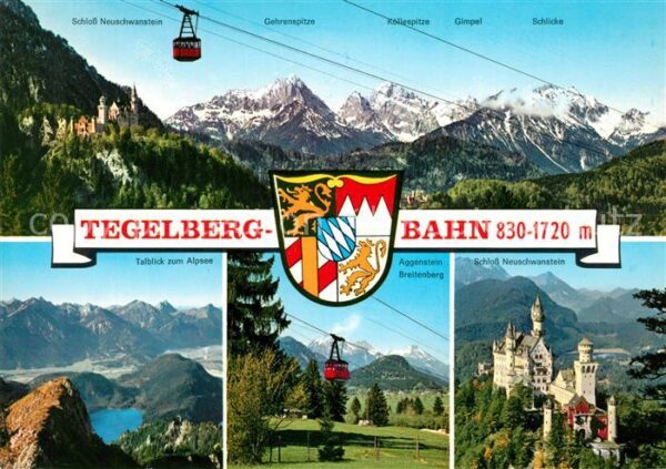 Seilbahn Tegelberg Schwangau Füssen Schloss Neus