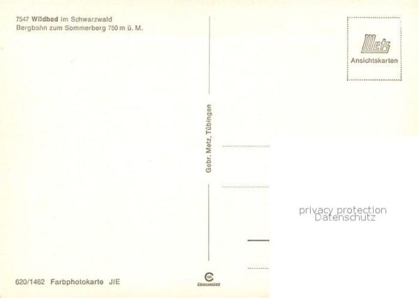 Bergbahn Sommerberg Wildbad Schwarzwald – Bild 2