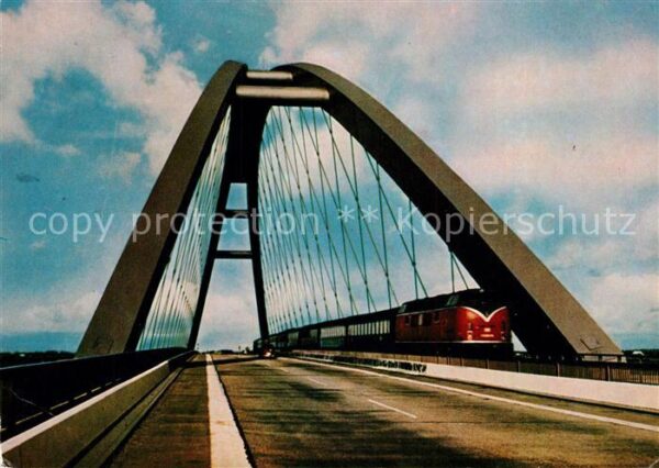 Eisenbahn Fehmarnsundbrücke