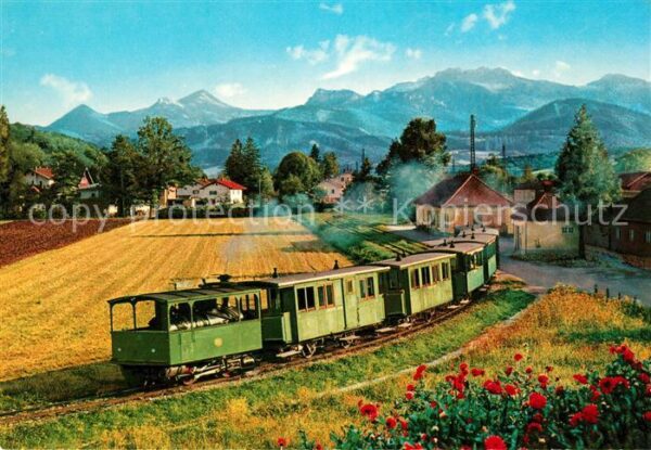 Eisenbahn Chiemseebahn Kampenwand