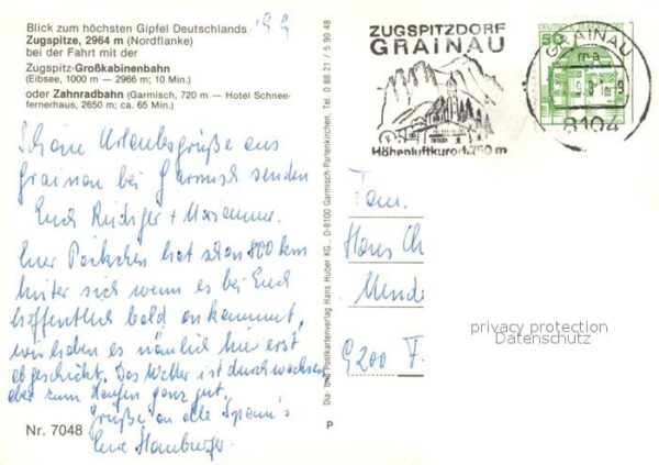 Zahnradbahn Seilbahn Bayerische Zugspitzbahn Zugspi – Bild 2
