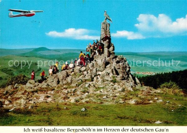 Segelflug Gliding Vol-Voile Vuolo-a-Vela Wasserkuppe Rhön Fliegerdenkmal