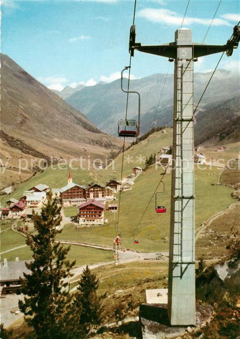 Sessellift Gletscherlift Hohe Mut Ober-Gurgl Ötzta