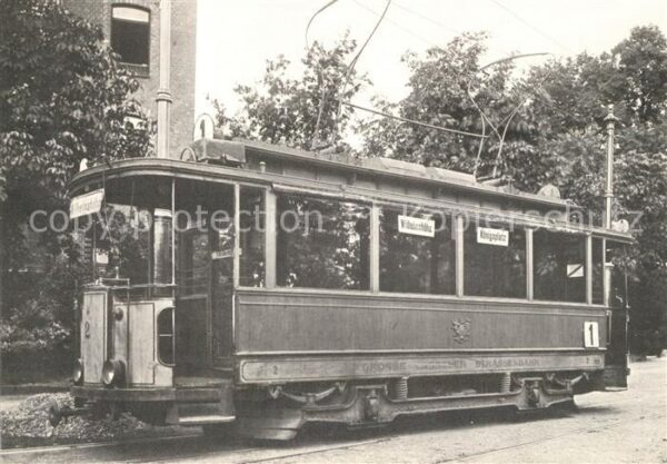 Strassenbahn Triebwagen 1-14 Käln-Deutz