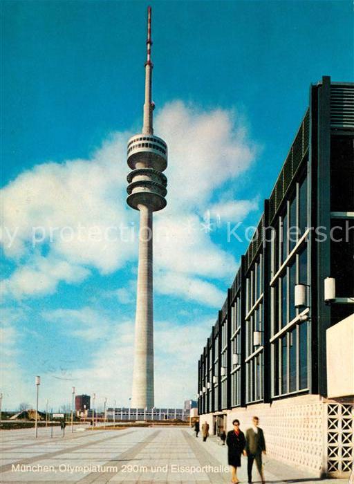 Olympia München Olympiaturm Eissporthalle