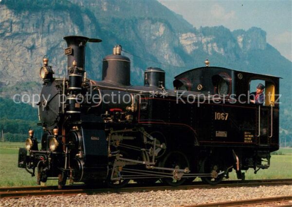 Lokomotive Brünig-Dampf-Bahn Nassdampflokomotive H