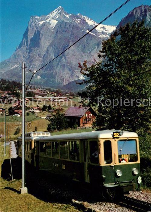 Eisenbahn Grindelwald Wetterhorn