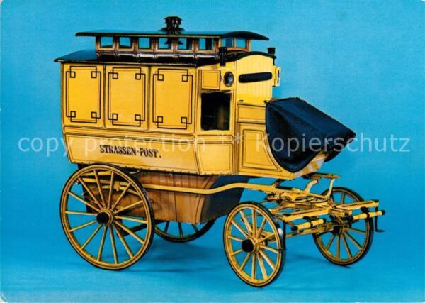 Post Strassenpostwagen Berlin um 1890