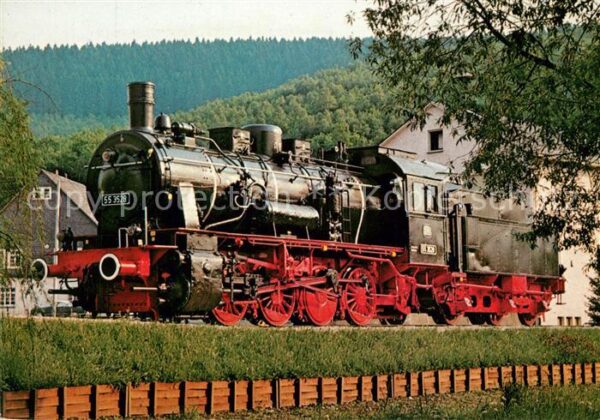 Lokomotive 55 3528 Letzte G 8 Bw Dillenburg Dampfl