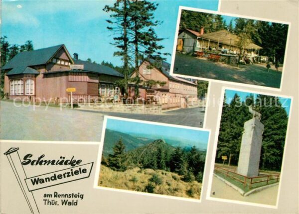 Wandern Berggasthaus Schmücke Waldcafe Lenkgrun