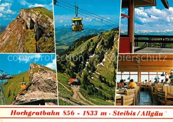 Seilbahn Hochgratbahn Steibis Allgäu