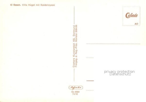 Essen Ruhr Villa Hütel mit Baldeneysee Fliegeraufn – Bild 2