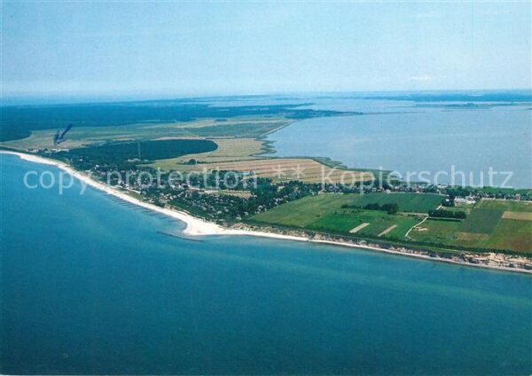Ahrenshoop Ostseebad Fliegeraufnahme