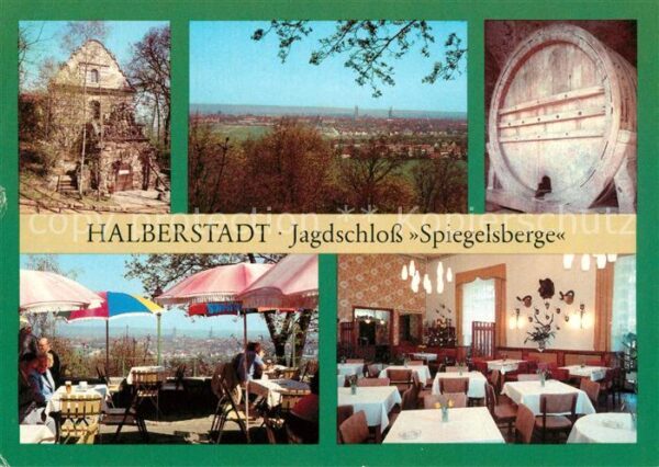 Halberstadt Jagdschloss Spiegelsberge Fass mit 137.